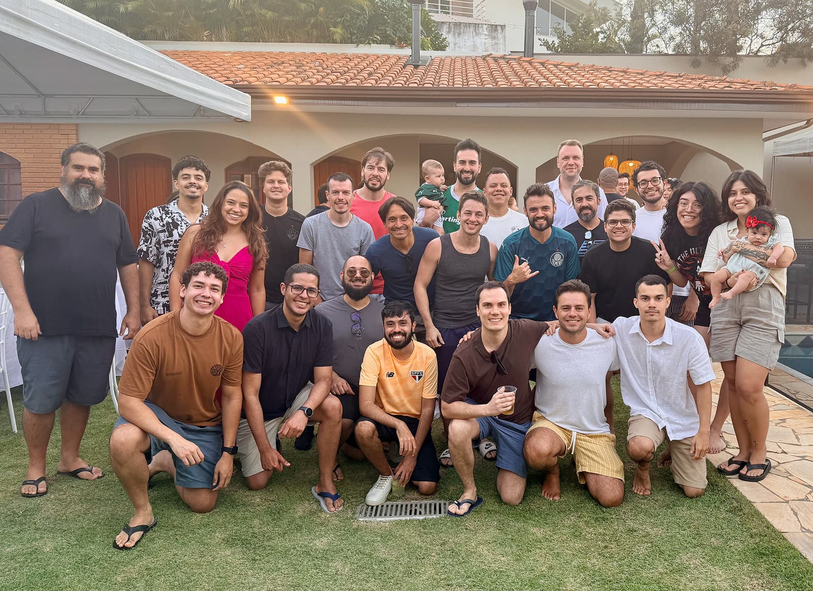 The Quave team at a company gathering